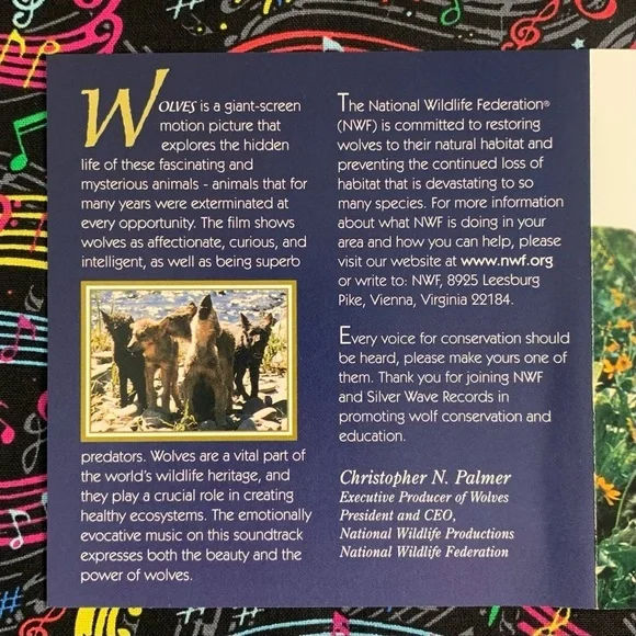 Wolves Soundtrack CD. - Picture 9 of 11